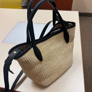 Madewell Black and Tan Shoulder Bag